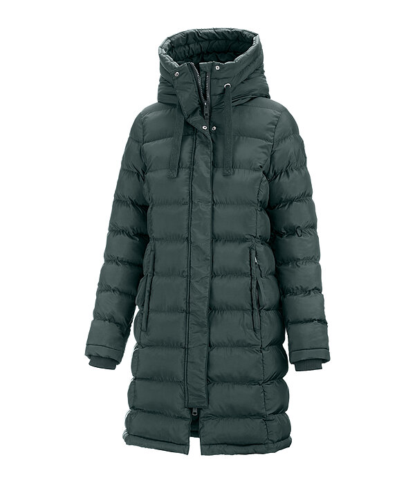 Cappotto da equitazione trapuntato con cappuccio Minou