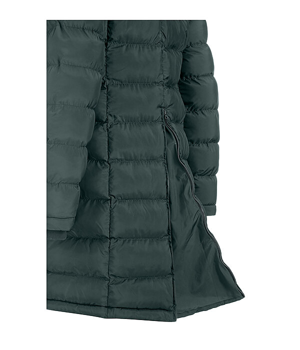 Cappotto da equitazione trapuntato con cappuccio Minou