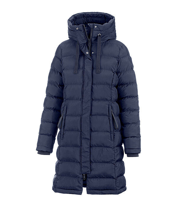 Cappotto da equitazione trapuntato con cappuccio Minou