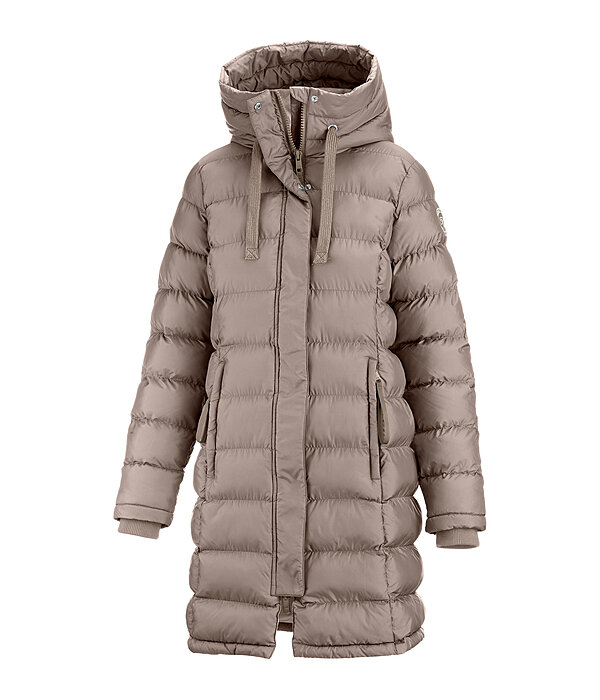 Cappotto da equitazione trapuntato con cappuccio Minou