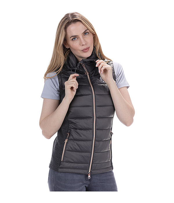 Gilet da equitazione combinato con cappuccio Cleo