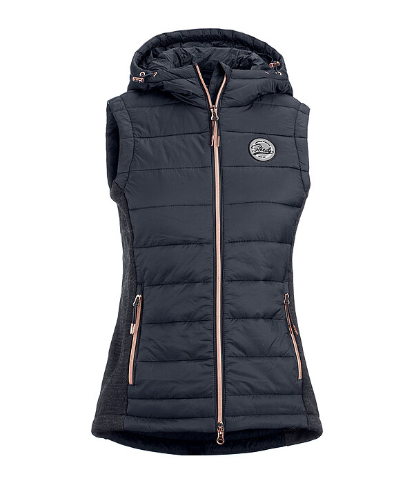 Gilet da equitazione combinato con cappuccio Cleo