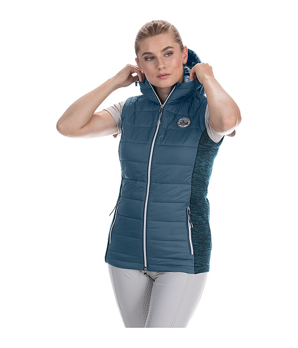 Gilet da equitazione combinato con cappuccio Cleo