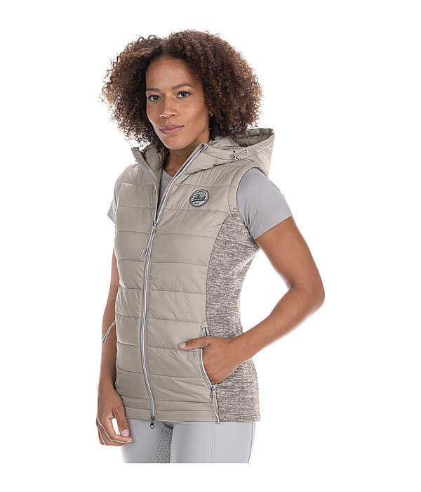 Gilet da equitazione combinato con cappuccio Cleo