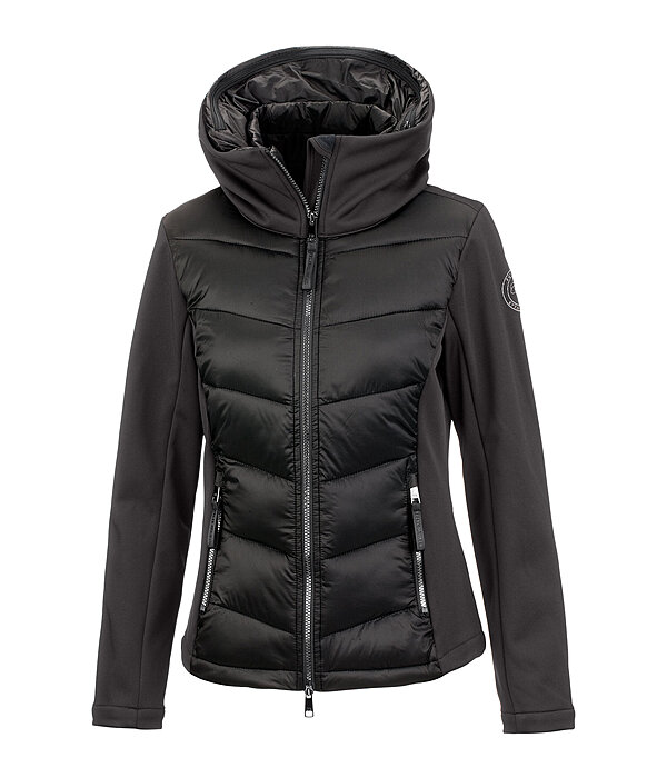 Giacca combinata softshell con cappuccio Leonie