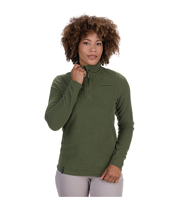 Maglia funzionale in pile con zip Luisa