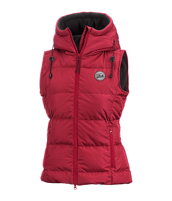 Gilet da equitazione trapuntato con cappuccio Mira II