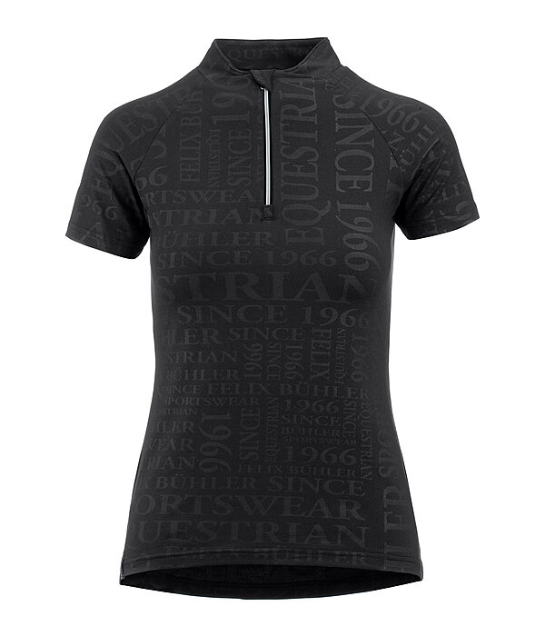 T-shirt funzionale con zip Ann