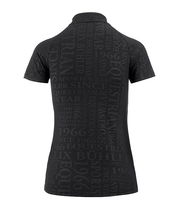 T-shirt funzionale con zip Ann