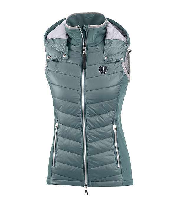 Gilet combinato con cappuccio Lilah