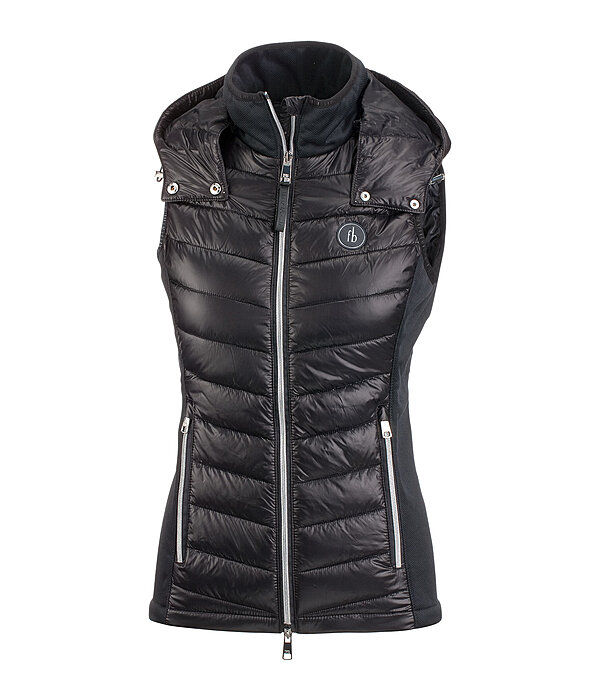 Gilet combinato con cappuccio Lilah