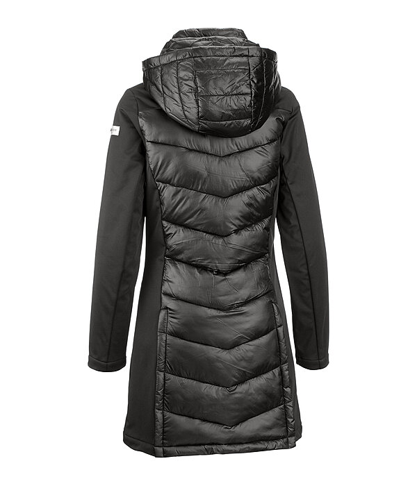 Cappotto da equitazione combinato softshell con cappuccio Charlotte