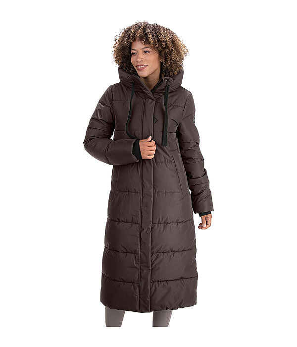 Cappotto da equitazione trapuntato con cappuccio Anne