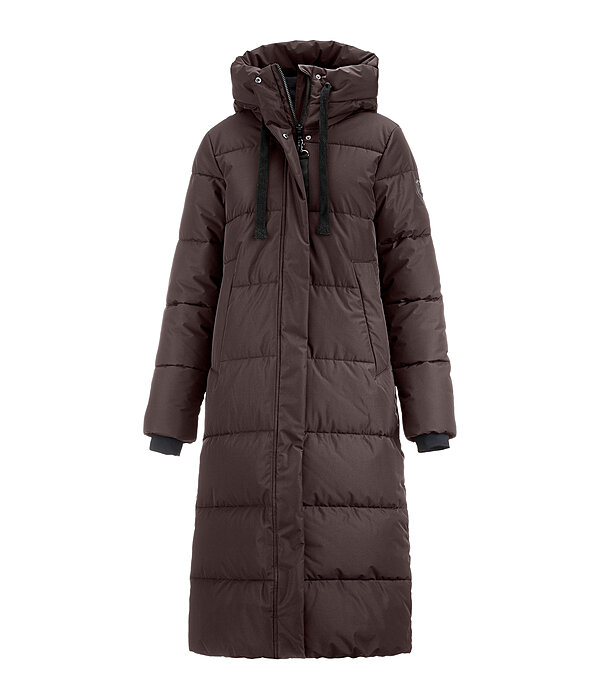Cappotto da equitazione trapuntato con cappuccio Anne