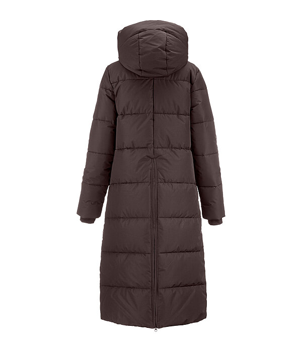 Cappotto da equitazione trapuntato con cappuccio Anne