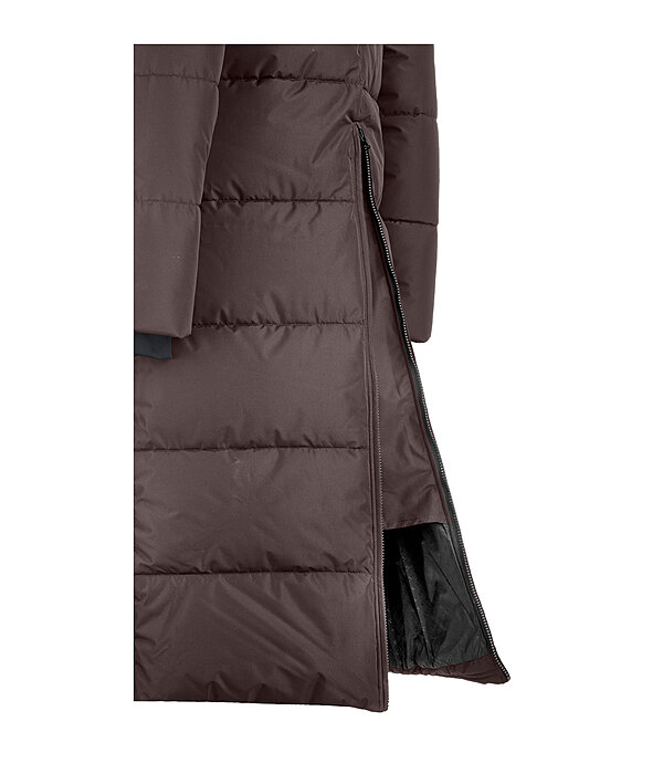 Cappotto da equitazione trapuntato con cappuccio Anne