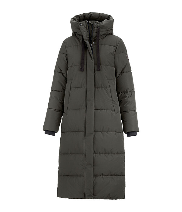 Cappotto da equitazione trapuntato con cappuccio Anne