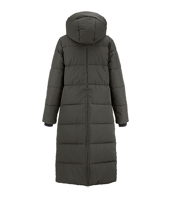 Cappotto da equitazione trapuntato con cappuccio Anne