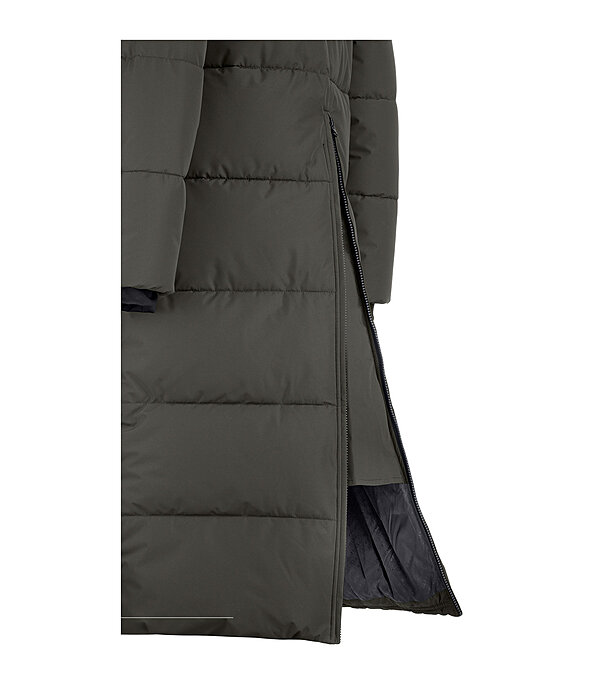 Cappotto da equitazione trapuntato con cappuccio Anne
