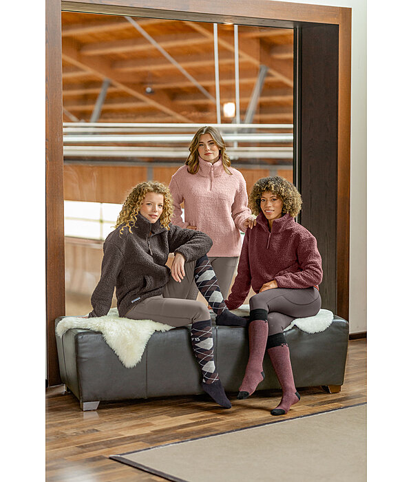 Pullover in pelliccia sintetica Tara