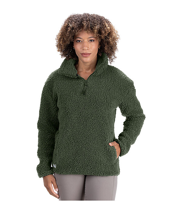 Pullover in pelliccia sintetica Tara