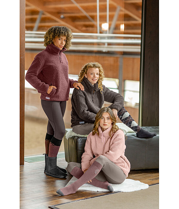 Pullover in pelliccia sintetica Tara