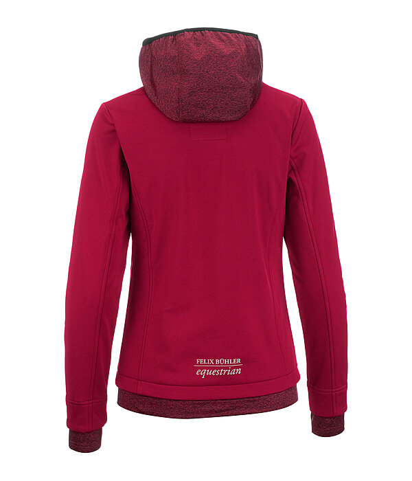 Giacca softshell con cappuccio Leslie