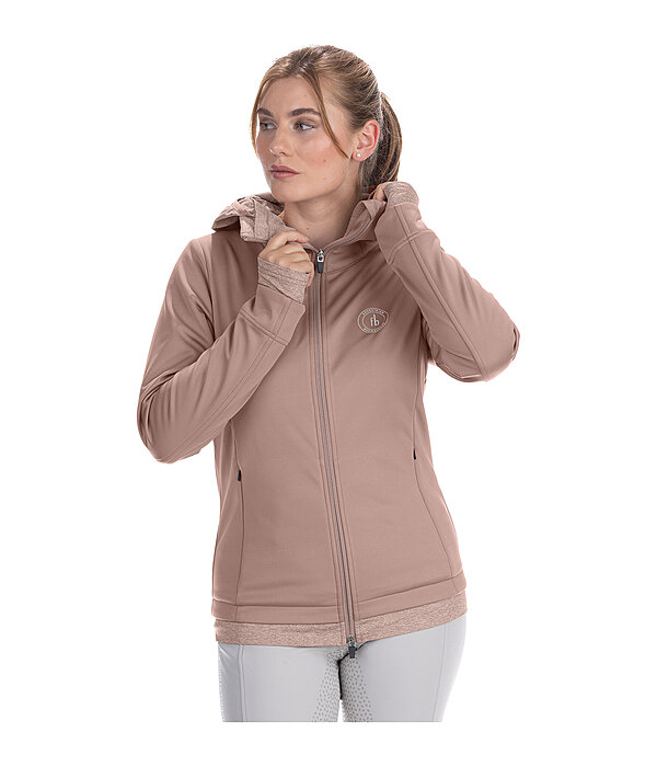 Giacca softshell con cappuccio Leslie