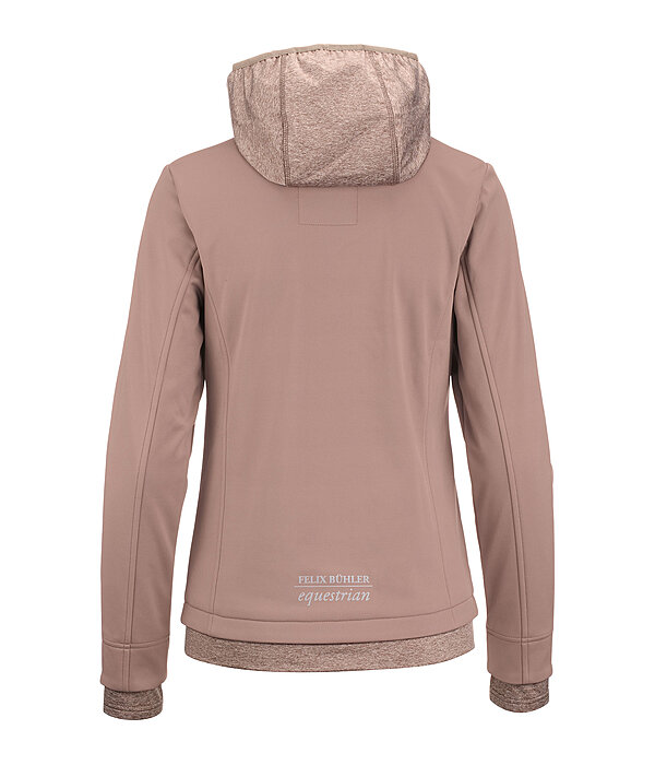 Giacca softshell con cappuccio Leslie