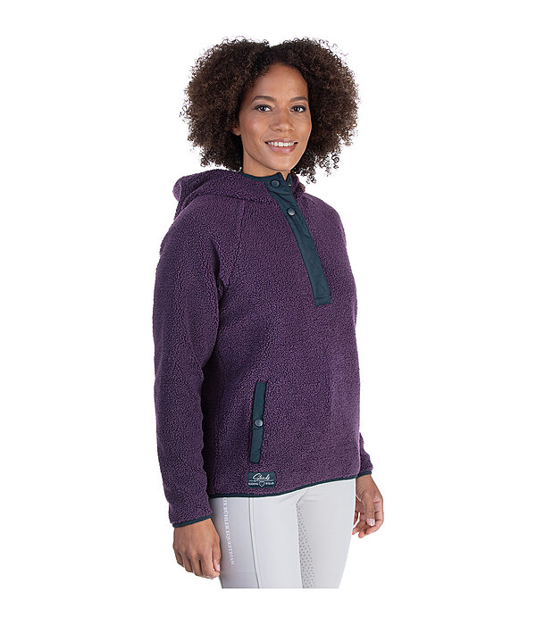 Felpa con pelliccia clearance