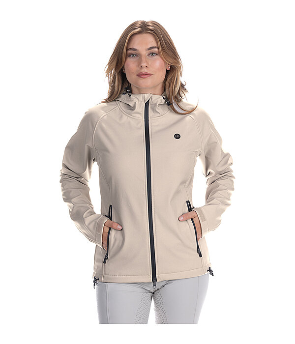 Giacca softshell con cappuccio Laura