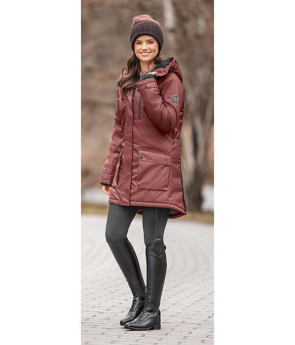 Parka da equitazione funzionale con cappuccio Anouk