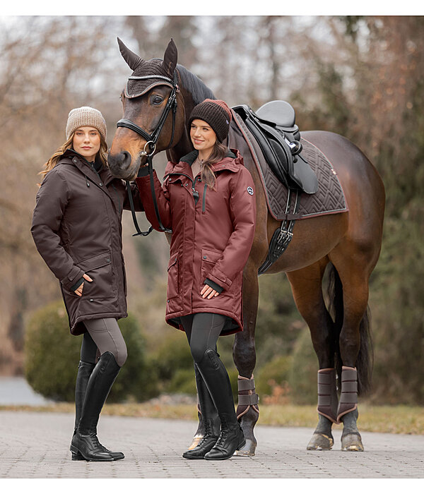 Parka da equitazione funzionale con cappuccio Anouk