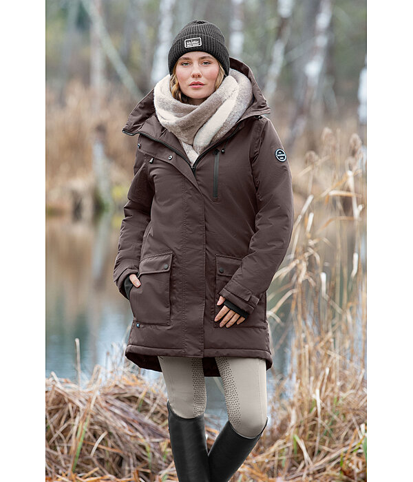 Parka da equitazione funzionale con cappuccio Anouk