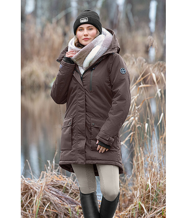 Parka da equitazione funzionale con cappuccio Anouk