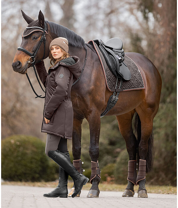 Parka da equitazione funzionale con cappuccio Anouk