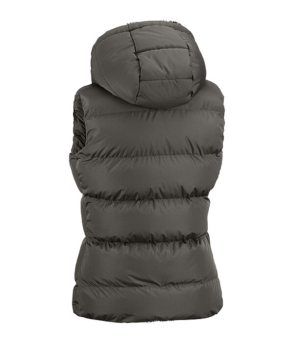 Gilet da equitazione trapuntato con cappuccio Mira III