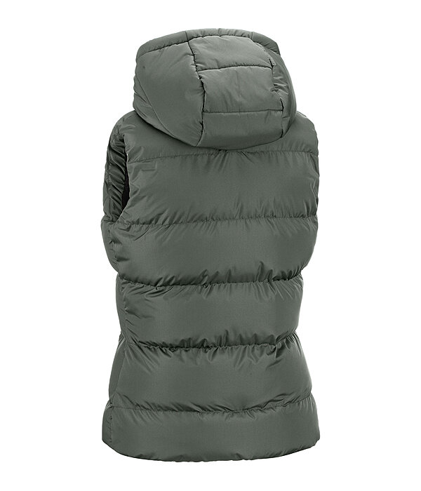 Gilet da equitazione trapuntato con cappuccio Mira III