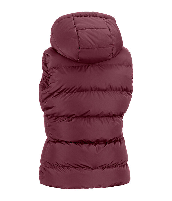 Gilet da equitazione trapuntato con cappuccio Mira III
