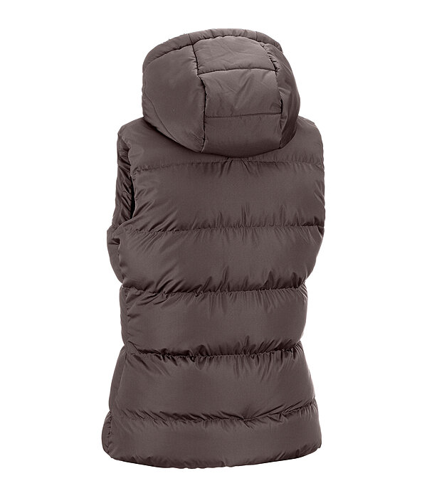 Gilet da equitazione trapuntato con cappuccio Mira III