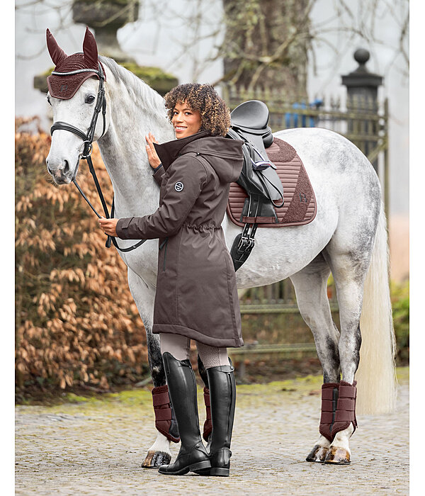 Cappotto da equitazione softshell con cappuccio Aurelie