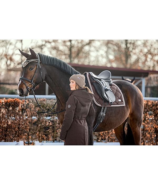 Cappotto da equitazione softshell con cappuccio Aurelie