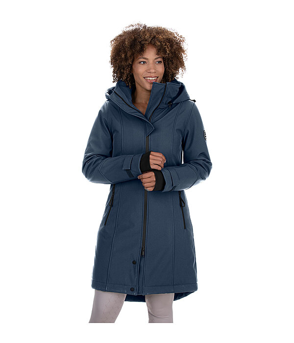 Cappotto da equitazione softshell con cappuccio Aurelie