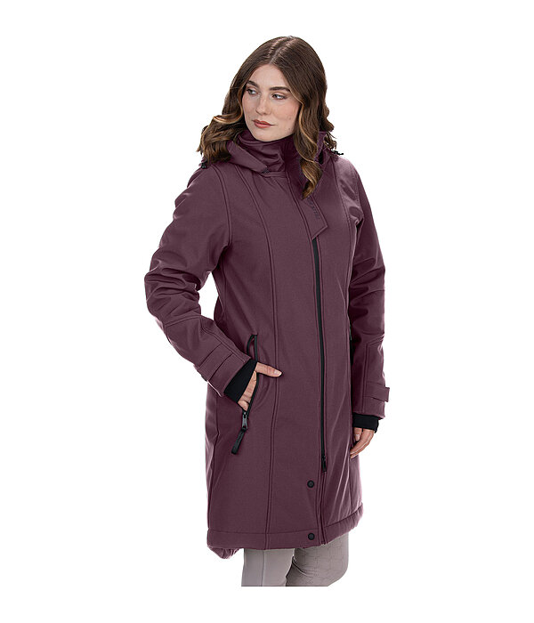 Cappotto da equitazione softshell con cappuccio Aurelie