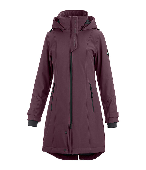 Cappotto da equitazione softshell con cappuccio Aurelie