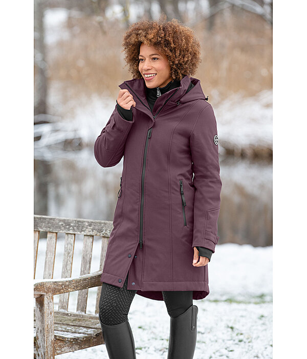 Cappotto da equitazione softshell con cappuccio Aurelie
