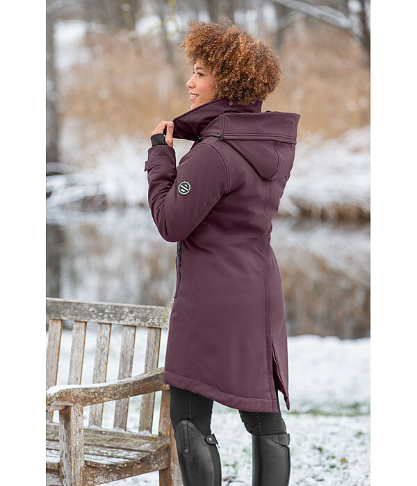 Cappotto da equitazione softshell con cappuccio Aurelie