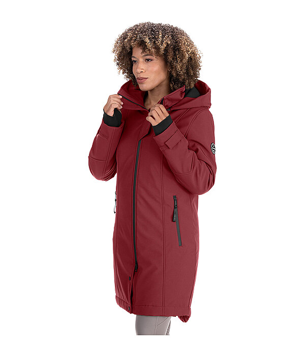 Cappotto da equitazione softshell con cappuccio Aurelie