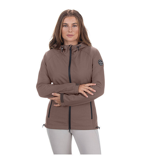 Giacca softshell con cappuccio Merle