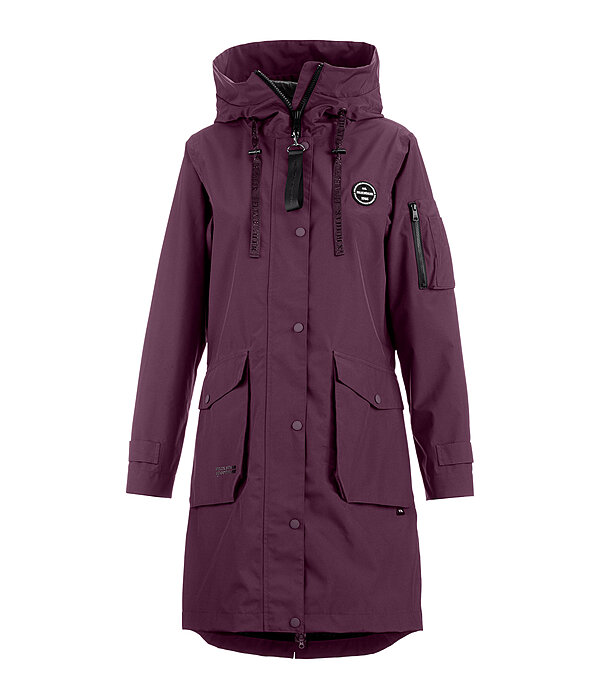 Parka da equitazione funzionale con cappuccio Emily
